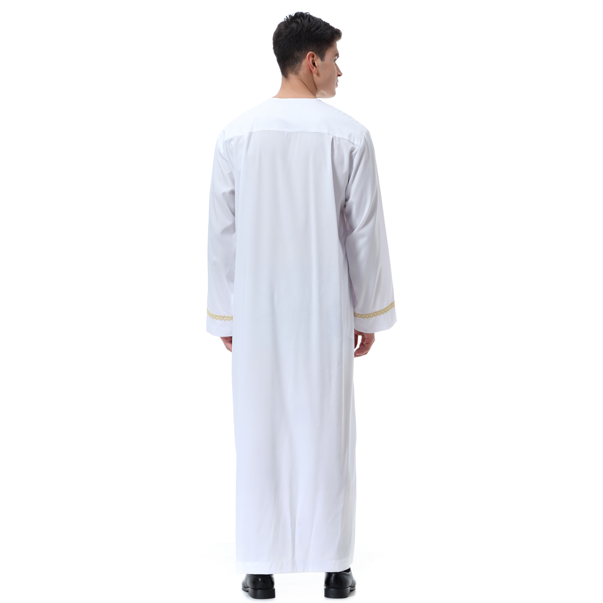 men&apos;s Islamic long shirt Muslim robe Middle East men&apos;s galabia Muslim Arab men&apos;s gown