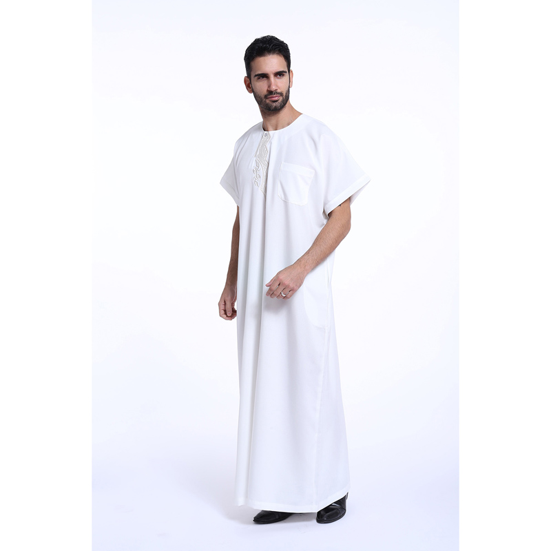 men&apos;s Islamic long shirt Muslim robe Middle East men&apos;s galabia Muslim Arab men&apos;s gown