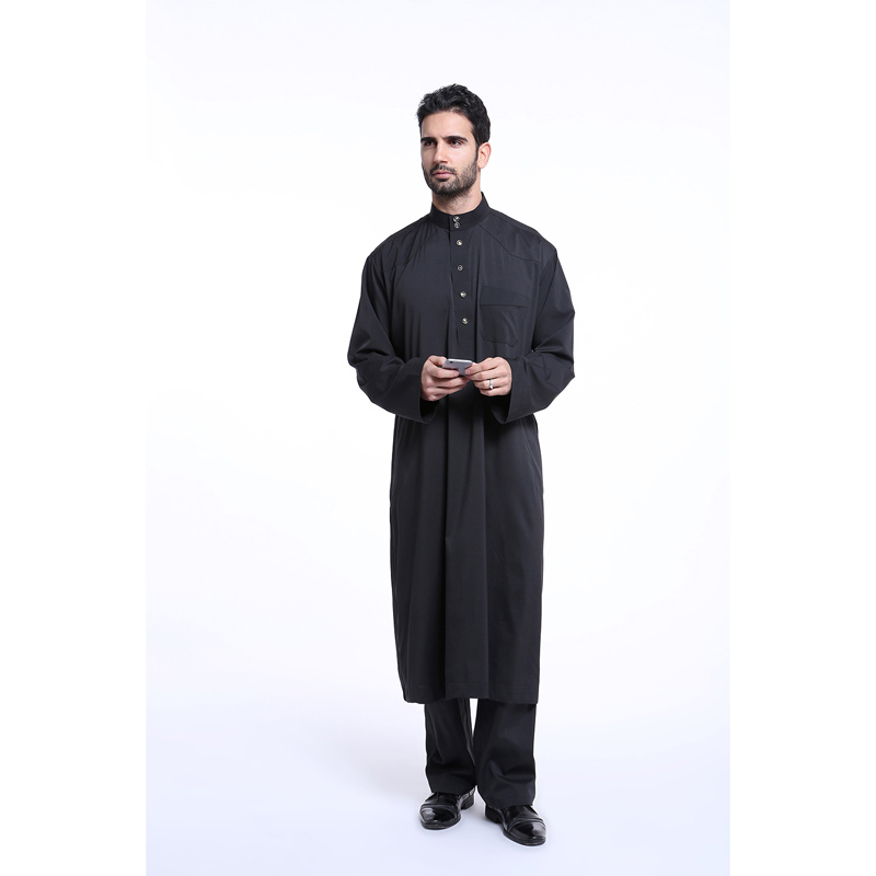men&apos;s Islamic clothing Muslim robe suit men&apos;s galabia coordinates Muslim Arab men&apos;s two-piece suit