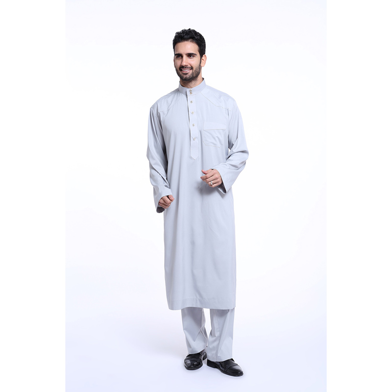 men&apos;s Islamic clothing Muslim robe suit men&apos;s galabia coordinates Muslim Arab men&apos;s two-piece suit