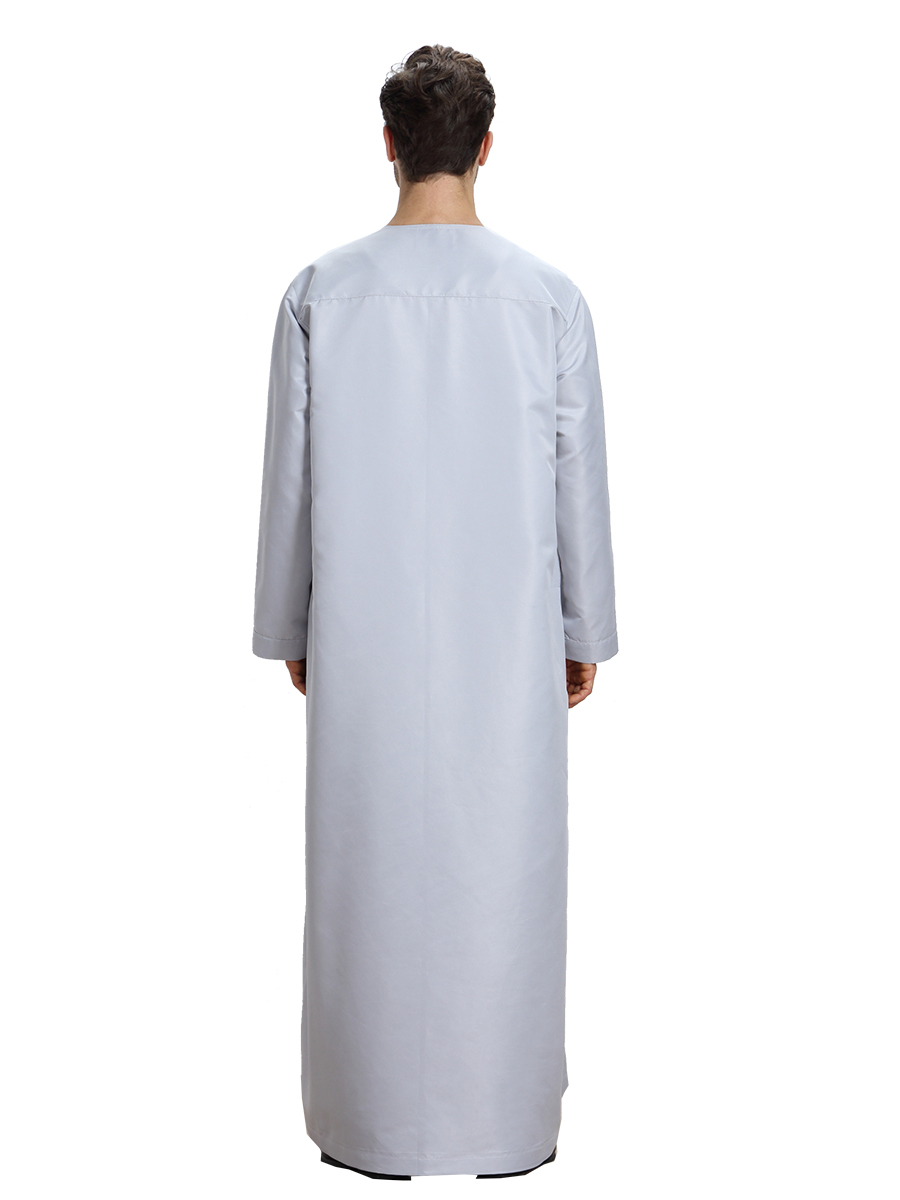 men&apos;s Islamic long shirt Muslim robe Middle East men&apos;s galabia Muslim Arab men&apos;s gown