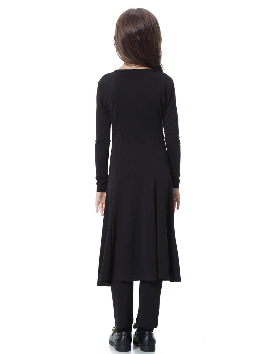 girl's Islamic Muslim dress child's two-piece suit of dress and trouser Muslim Arab gown(YMD TH605)