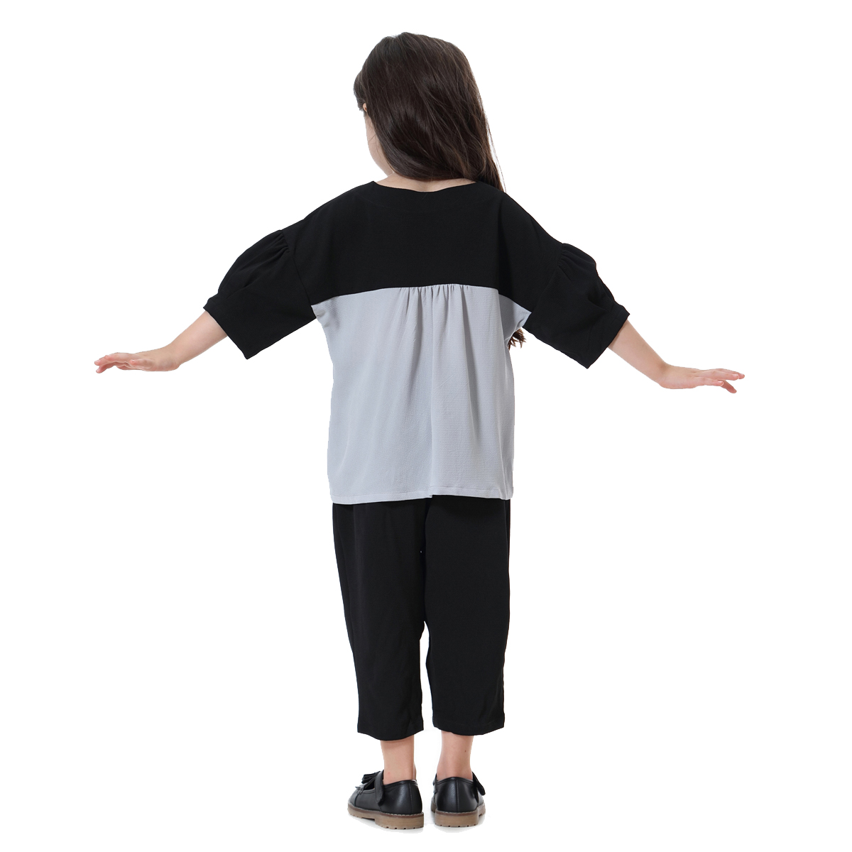 girl's casual clothing trousers suit child's kid's tops and Pants suit(YMD TH610)