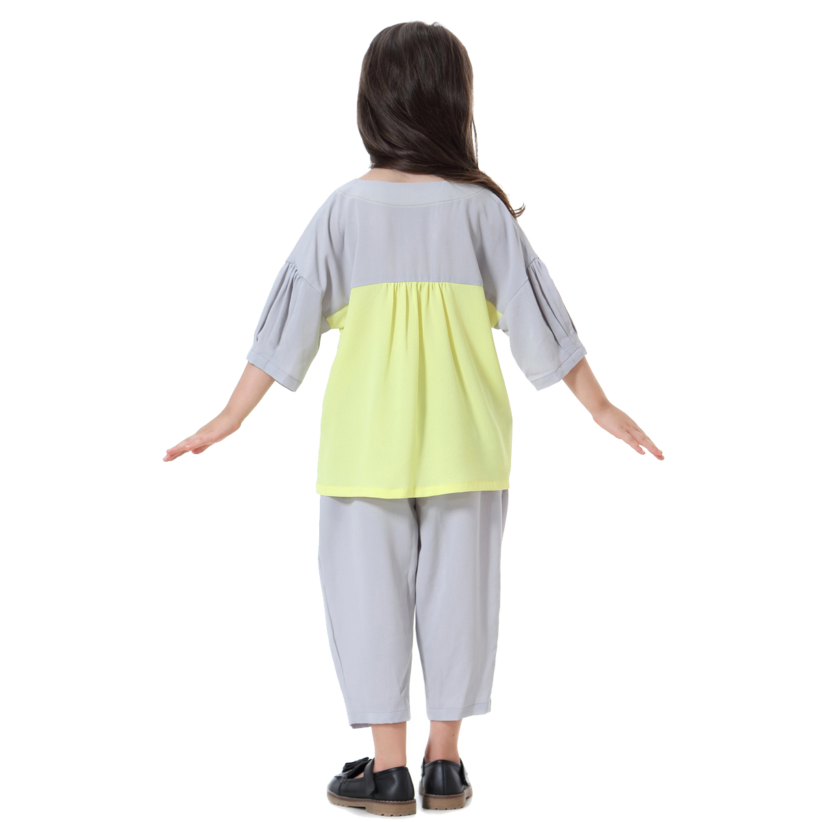 girl's casual clothing trousers suit child's kid's tops and Pants suit(YMD TH610)