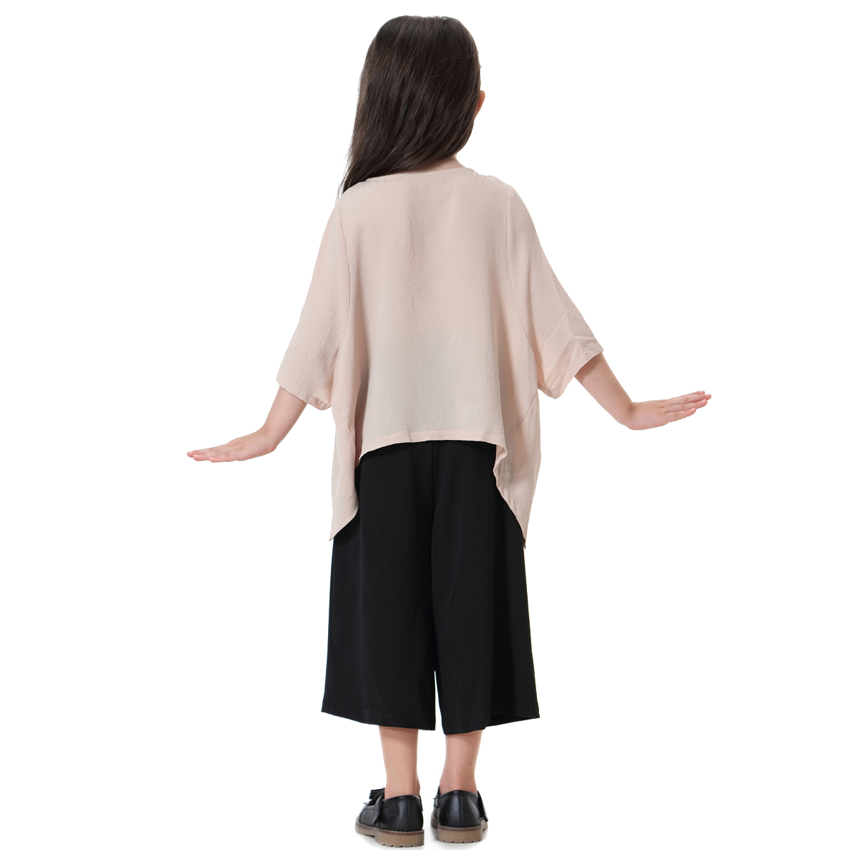 girl's casual trousers suit child's clothing kid's tops and Pants suit(YMD TH611)