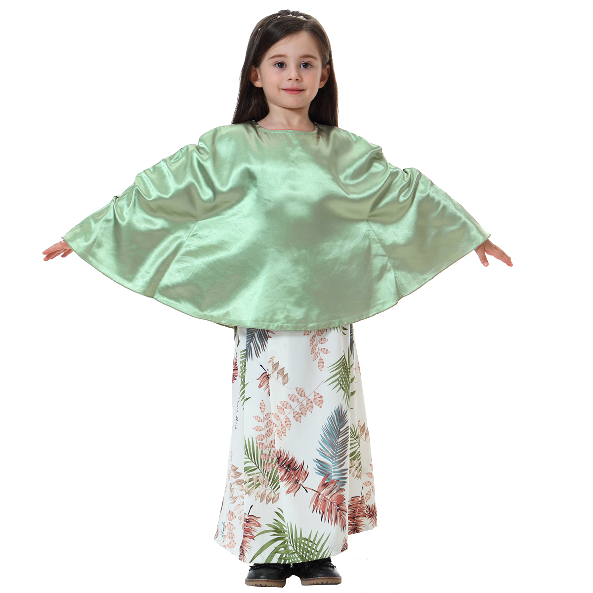 girl's Islamic Muslim long dress child's clothing kid's skirt(YMD TH613)