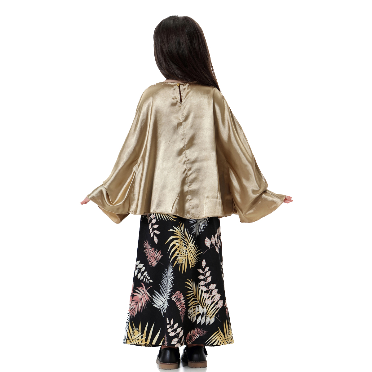 girl's Islamic Muslim long dress child's clothing kid's skirt(YMD TH613)