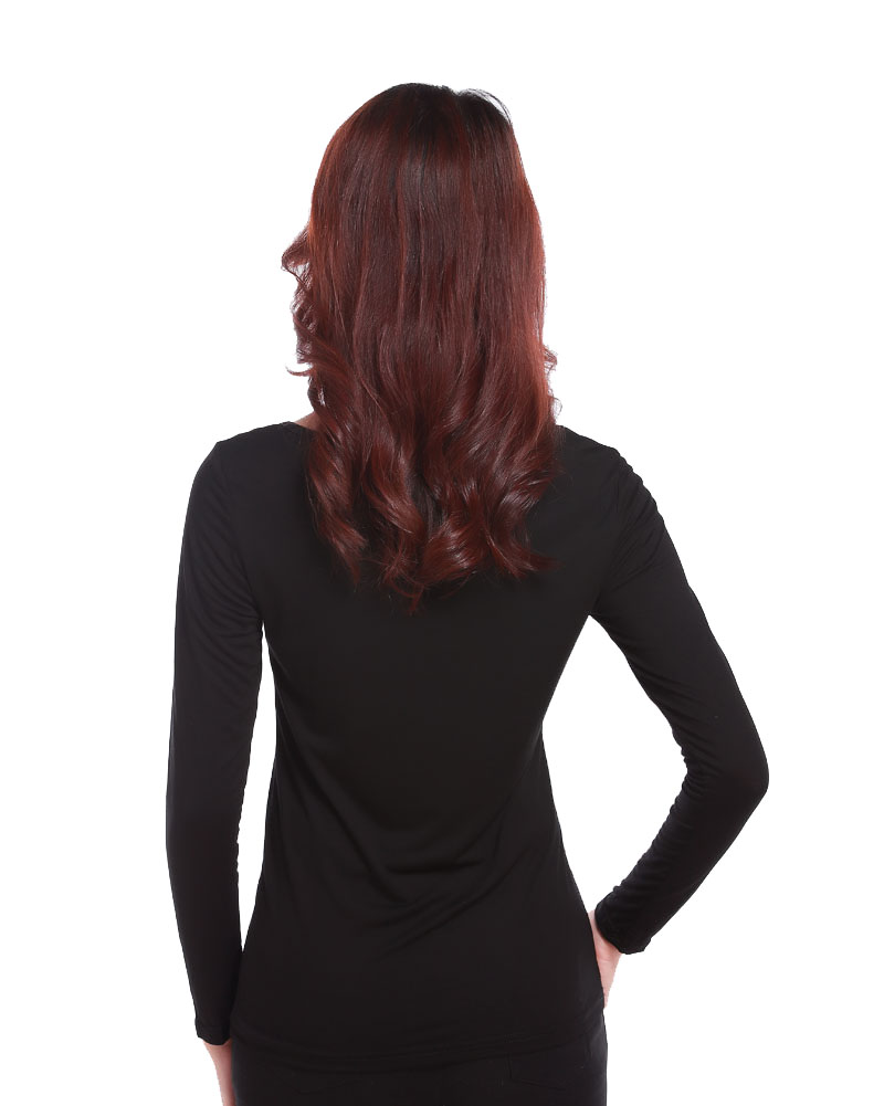 women&apos;s Long-sleeved undercoat lady&apos;s soft bottoming shirt girl&apos;s comfortable shirt(YMD OM406)