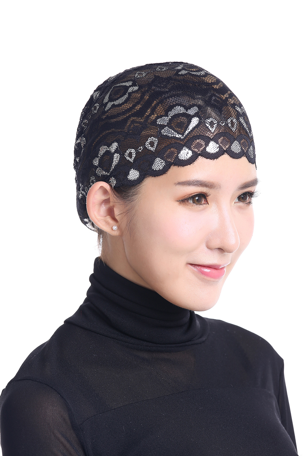 Women&apos;s Islamic clothing Muslim bottom cap Middle East lady&apos;s hijab Muslim Arab cap(YMD TC303)