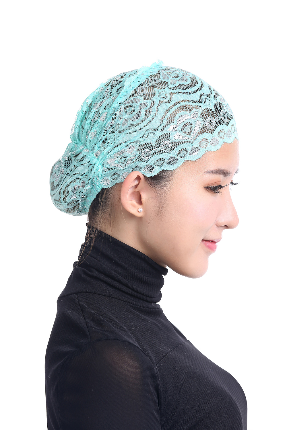 Women&apos;s Islamic clothing Muslim bottom cap Middle East lady&apos;s hijab Muslim Arab cap(YMD TC303)