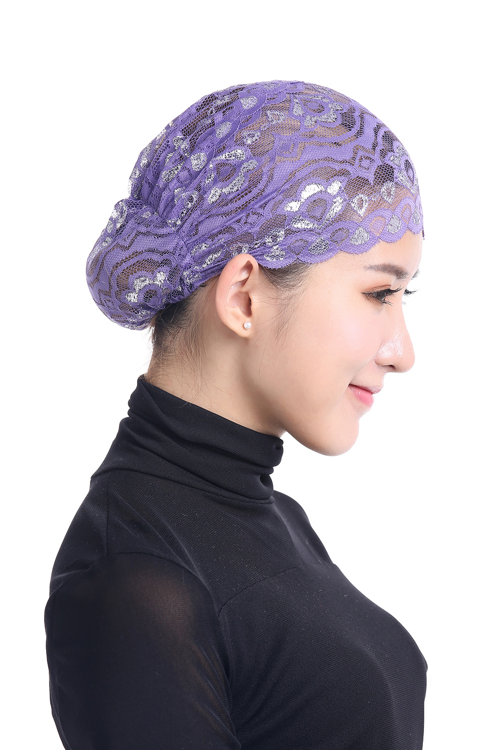 Women&apos;s Islamic clothing Muslim bottom cap Middle East lady&apos;s hijab Muslim Arab cap(YMD TC303)
