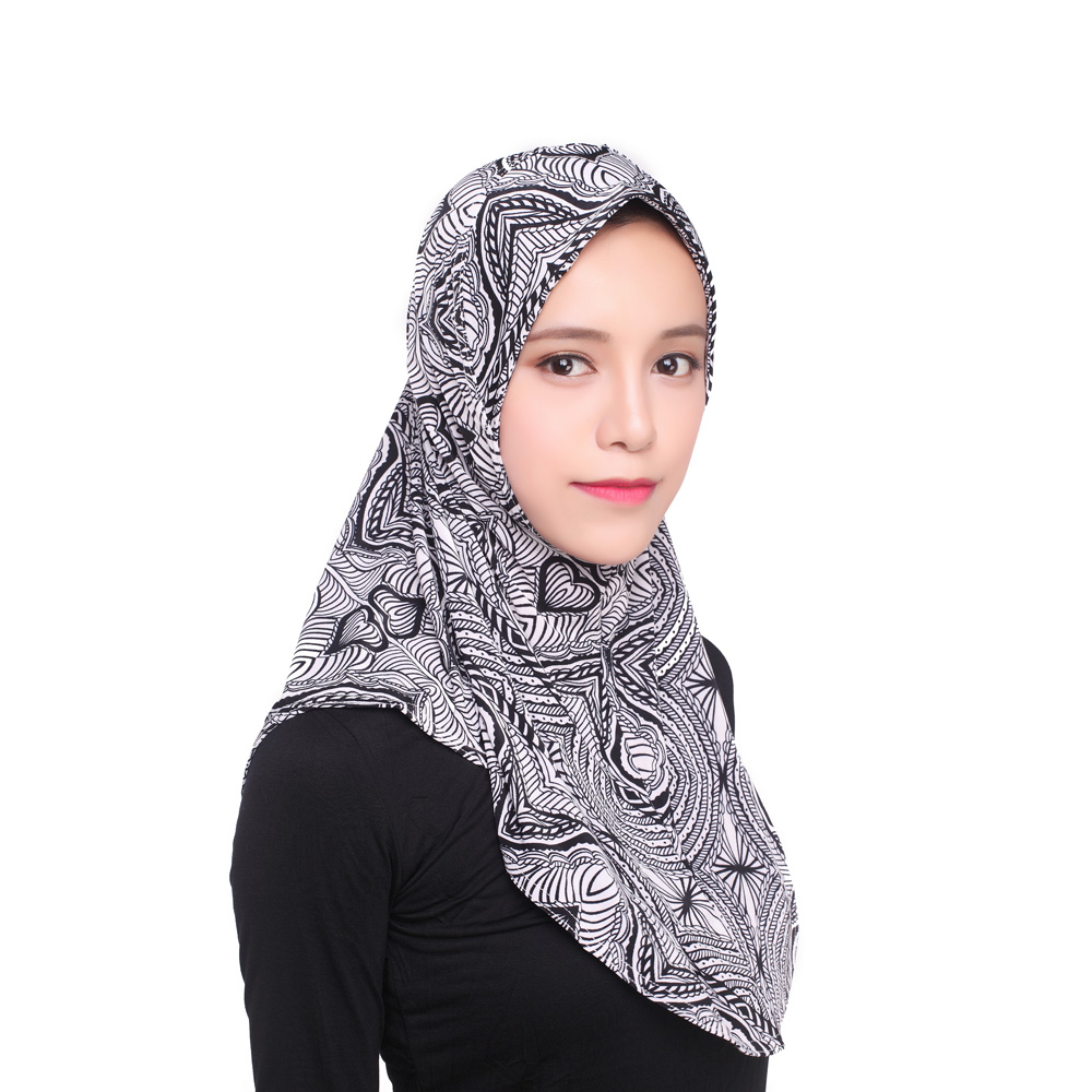 Women&apos;s Islamic clothing Muslim hijab Middle East lady&apos;s hijab Muslim Arab hijab(YMD HS106)