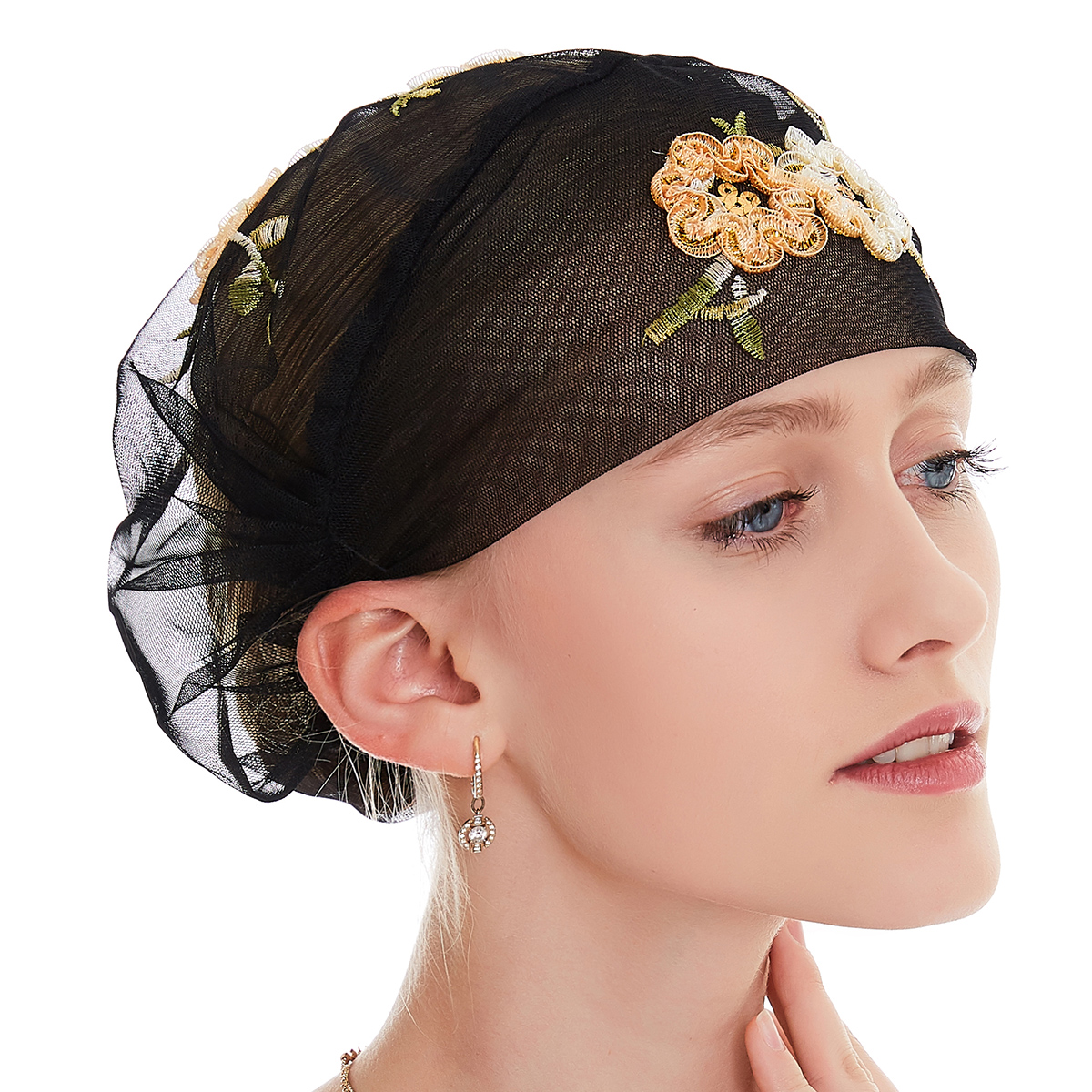 Women's Islamic clothing Muslim bottom cap Middle East lady's hijab Muslim Arab cap(YMD TC310)