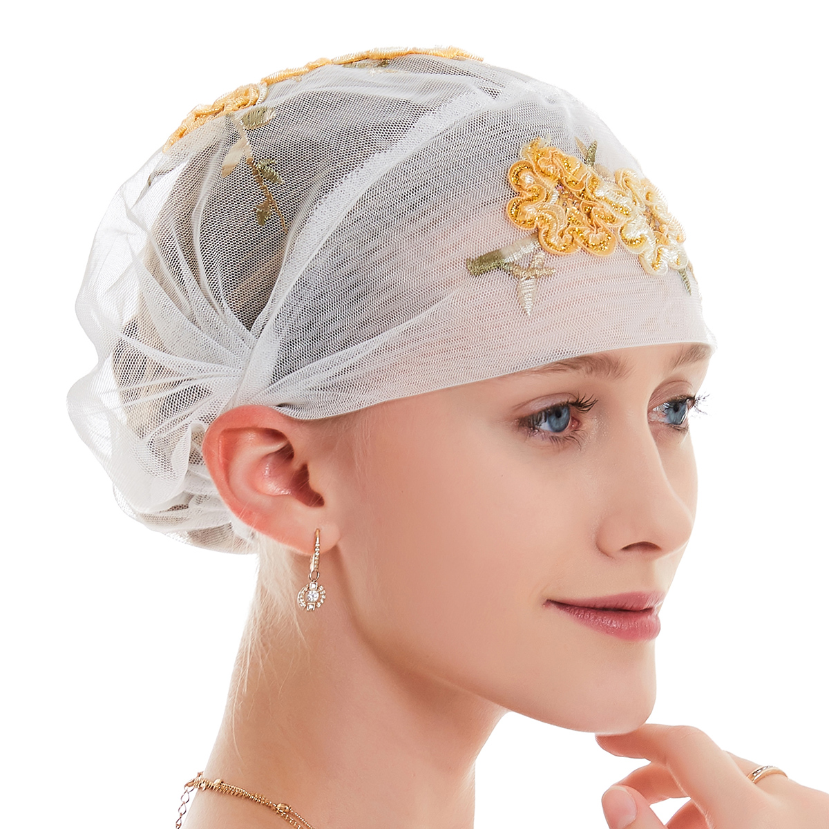 Women's Islamic clothing Muslim bottom cap Middle East lady's hijab Muslim Arab cap(YMD TC310)