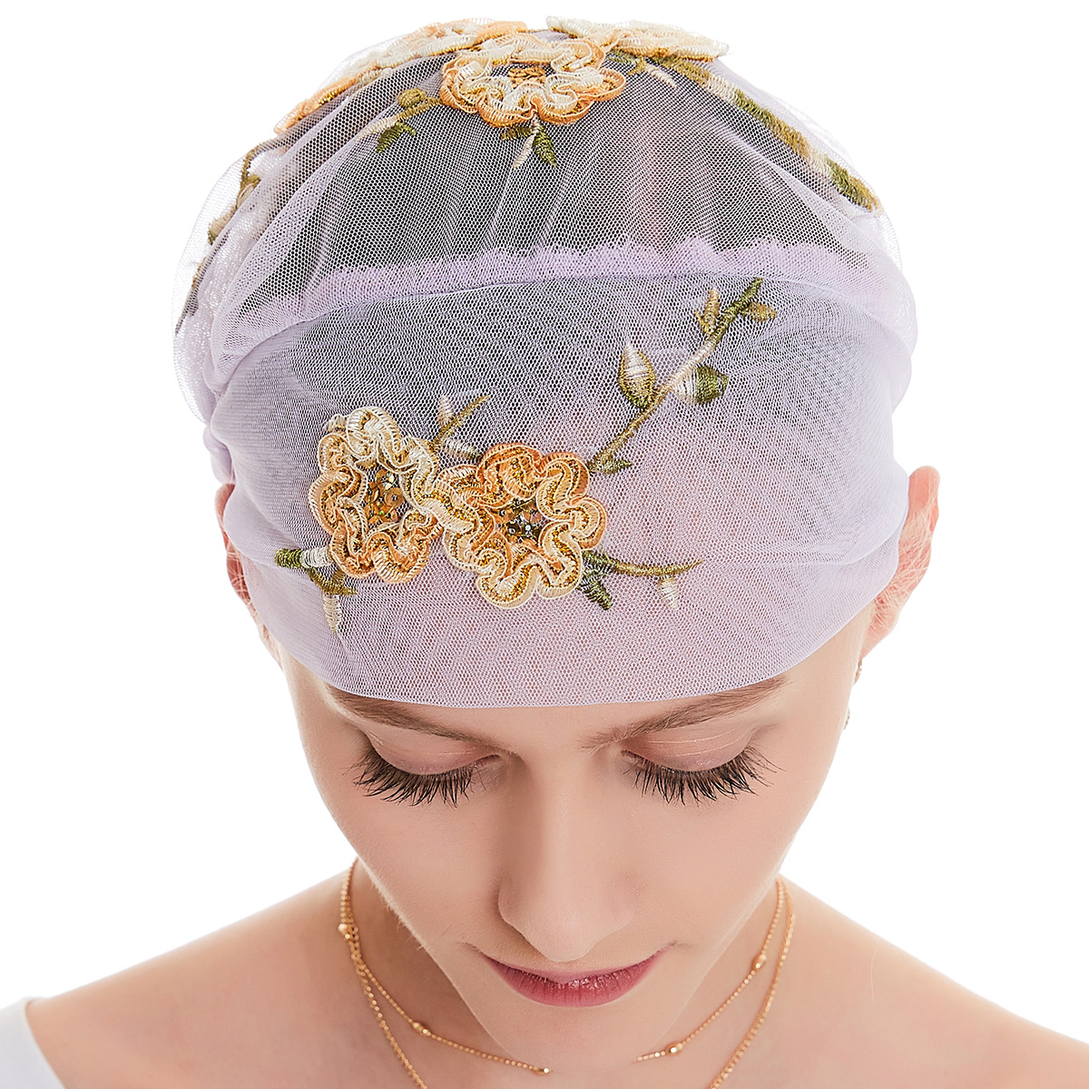 Women's Islamic clothing Muslim bottom cap Middle East lady's hijab Muslim Arab cap(YMD TC310)