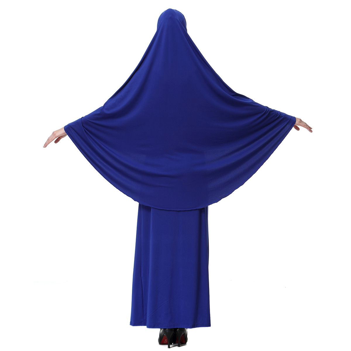 women&apos;s Islamic Abaya dress lady&apos;s A Two-piece suit of hijab and dress Arab women&apos;s gown(YMD T9001)