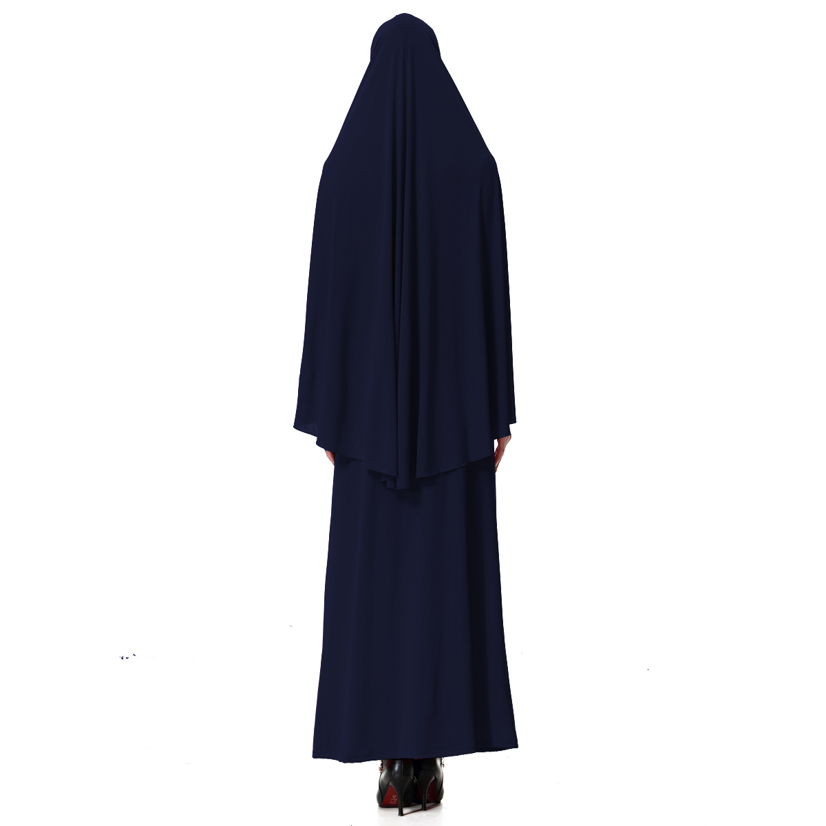 women&apos;s Islamic Abaya dress lady&apos;s A Two-piece suit of hijab and dress Arab women&apos;s gown(YMD T9001)