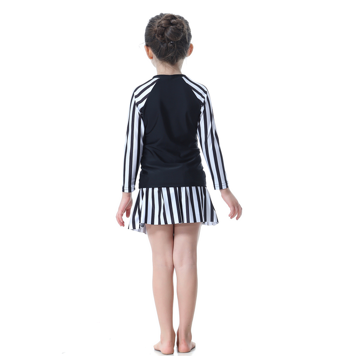 girl's Islamic Muslim swimsuit kid's Abaya clothing child's swimwear (YMD H2005)