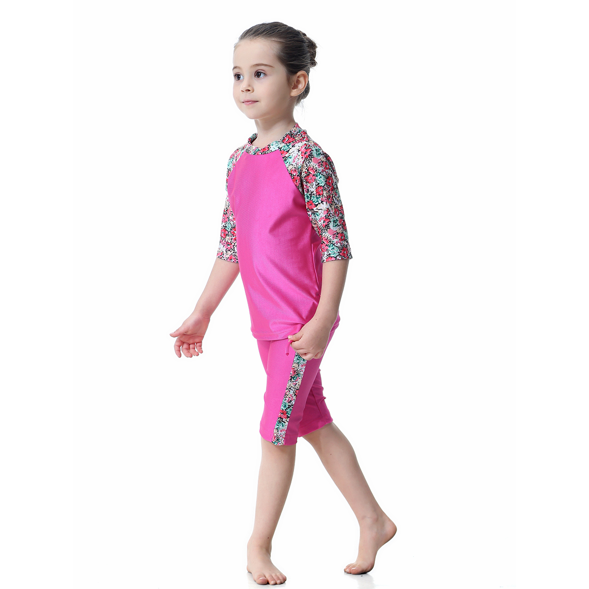 girl's Islamic Muslim swimsuit kid's Abaya clothing Middle East child's swimwear (YMD H2006)