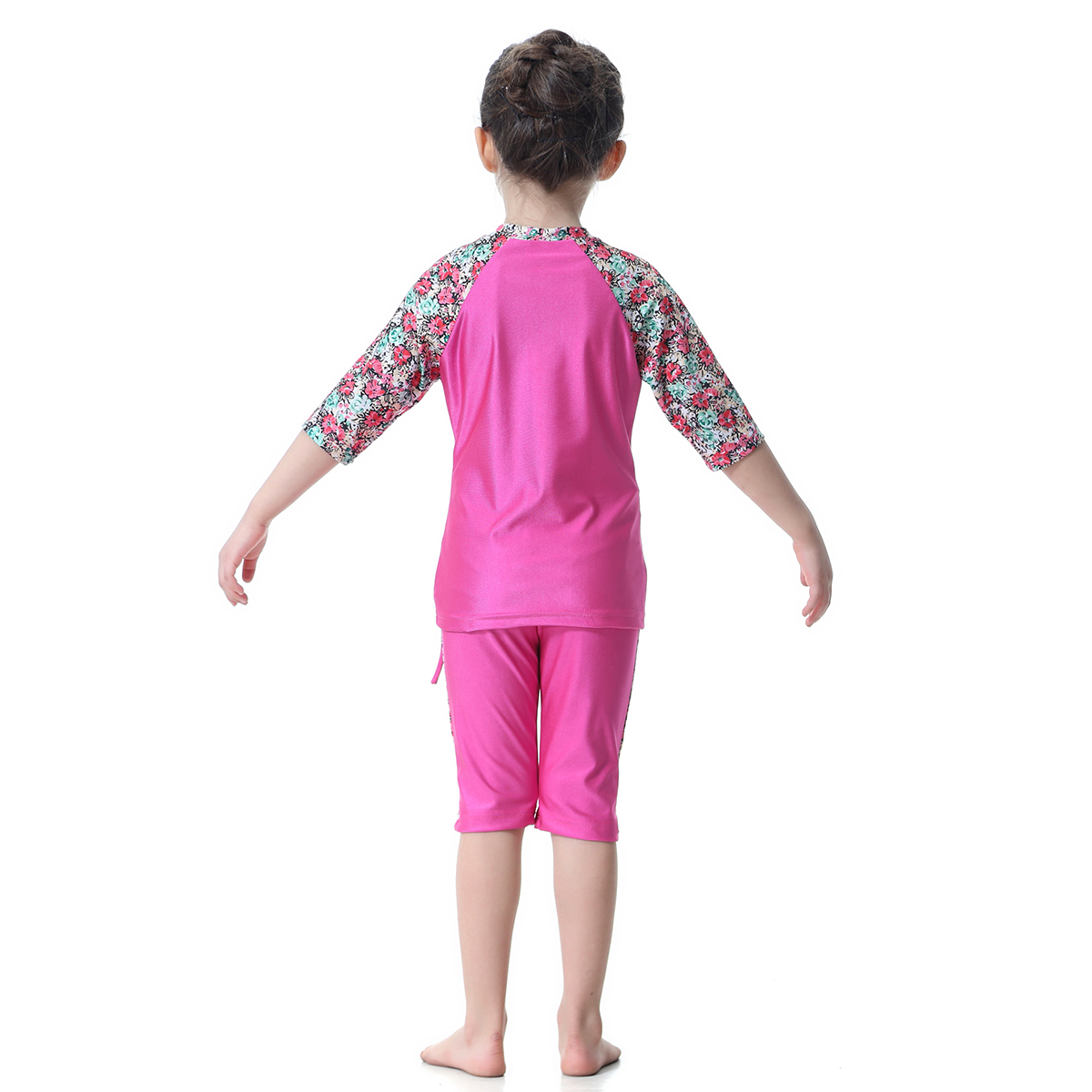 girl's Islamic Muslim swimsuit kid's Abaya clothing Middle East child's swimwear (YMD H2006)