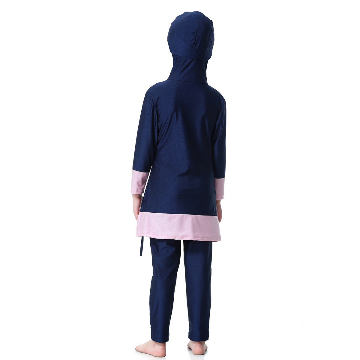 girl&apos;s Islamic Muslim swimsuit kid&apos;s Abaya clothing Middle East child&apos;s swimwear (YMD H2008)