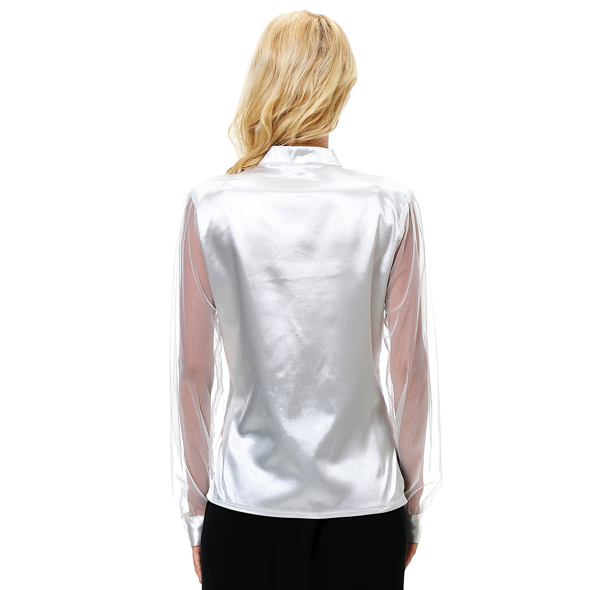 Women's work shirt lady's soft blouse girl's comfortable overshirt (YMD CS508)