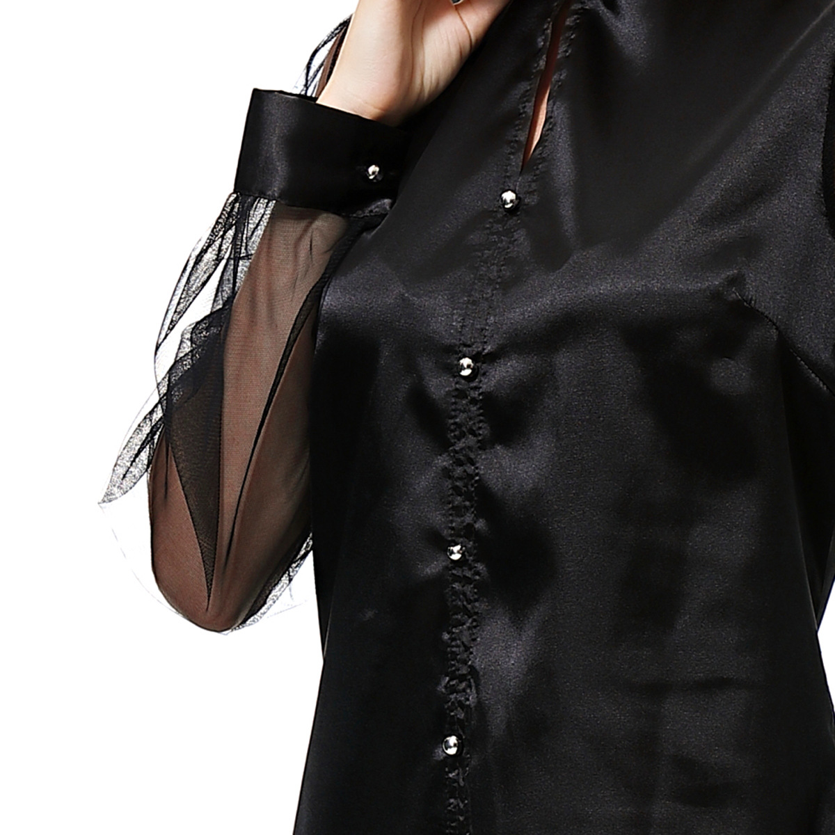 Women's work shirt lady's soft blouse girl's comfortable overshirt (YMD CS508)