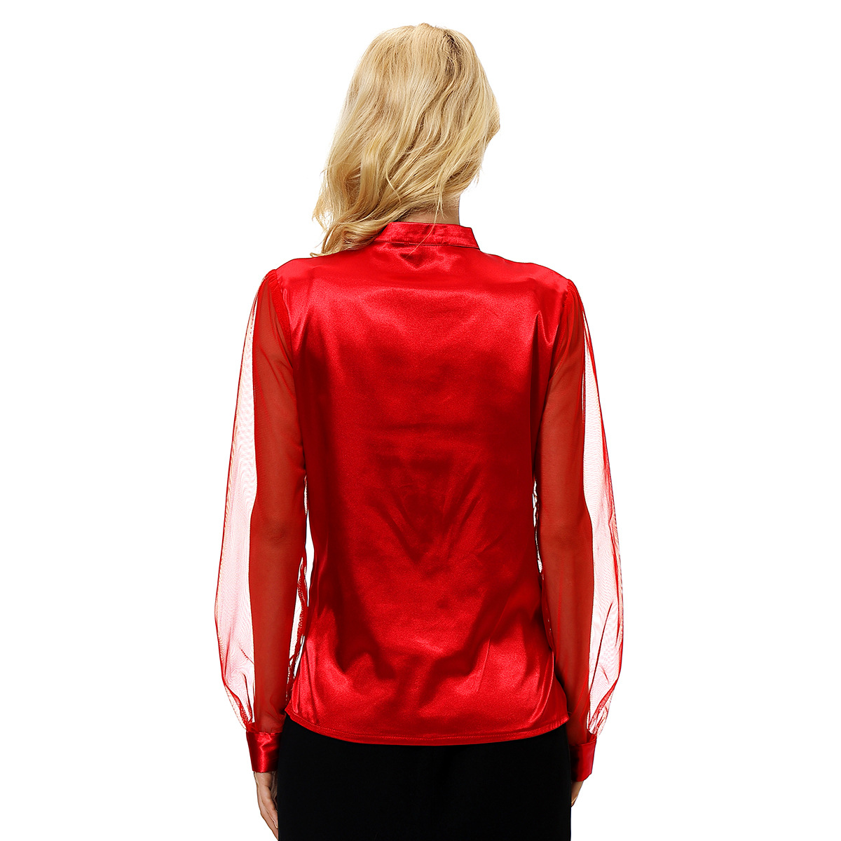 Women's work shirt lady's soft blouse girl's comfortable overshirt (YMD CS508)