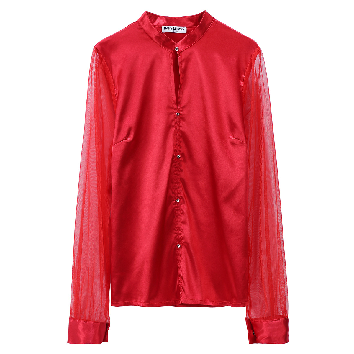 Women's work shirt lady's soft blouse girl's comfortable overshirt (YMD CS508)