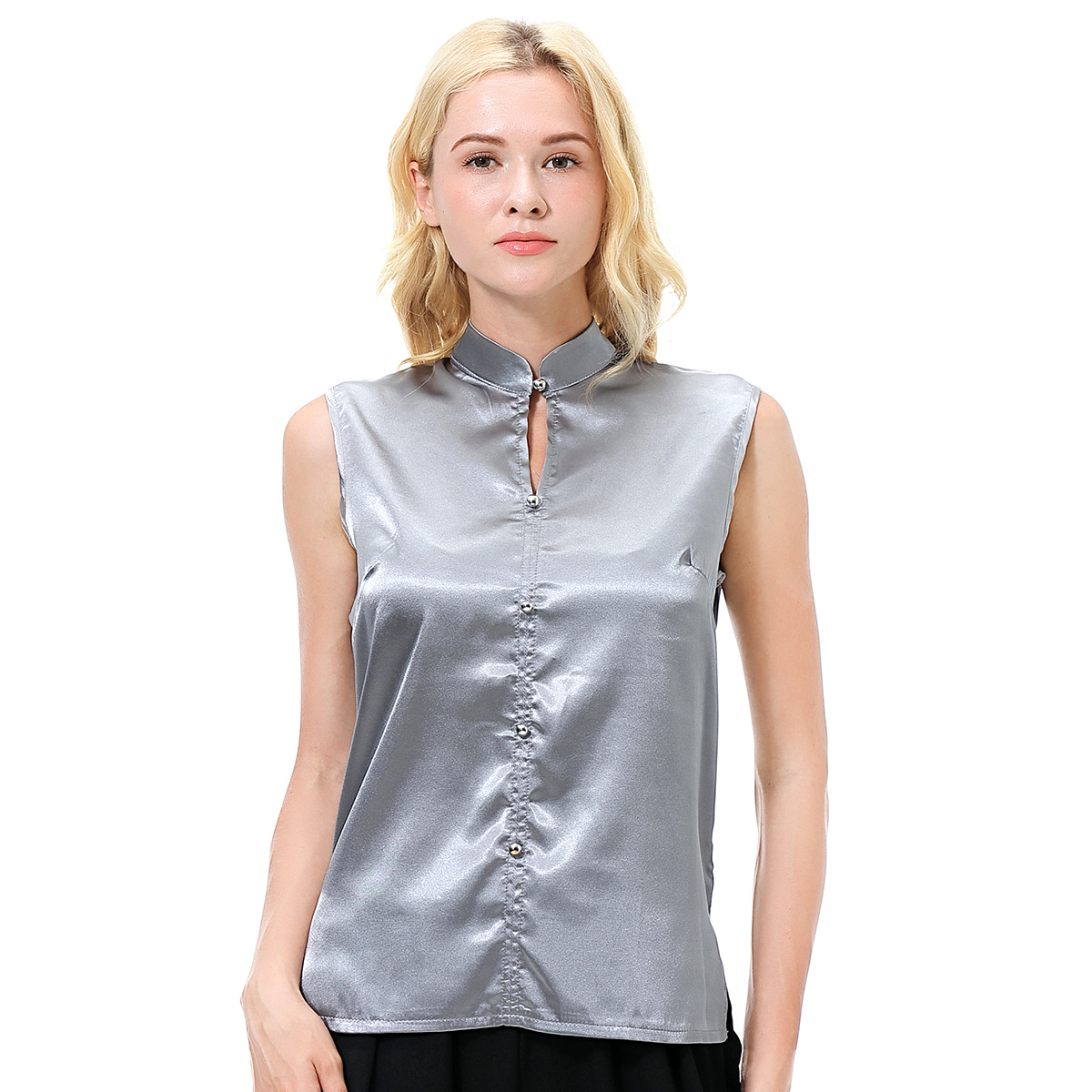 Women's work shirt lady's soft blouse girl's comfortable overshirt (YMD CS509)