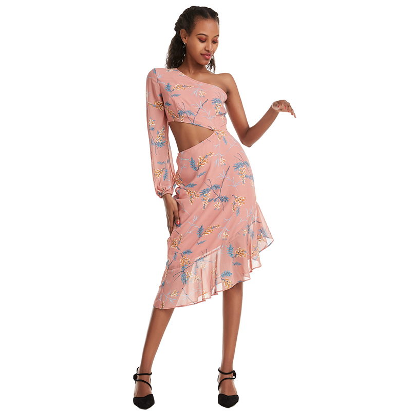 Women&apos;s fashion A one-piece skirt suit lady&apos;s summer dressing girl&apos;s nice dresses (YMD CS527)