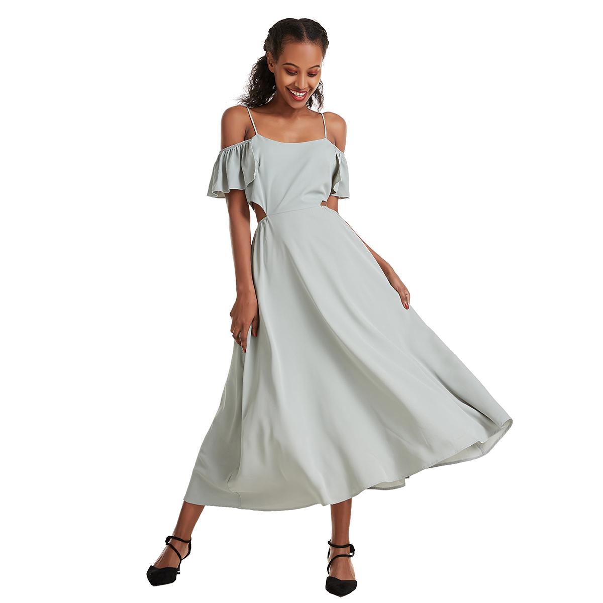 Women's skirt lady's summer dressing girl's nice dresses (YMD CS530)