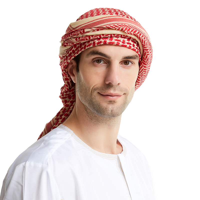 Men&apos;s Islamic clothing Muslim hijab Middle East men&apos;s hijab Muslim Arab hijab(YMD HS182)