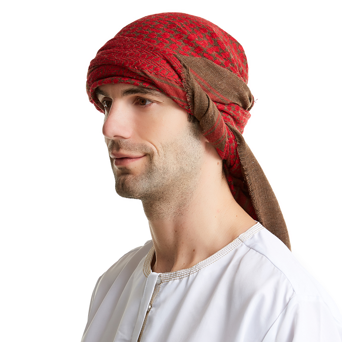 Men&apos;s Islamic clothing Muslim hijab Middle East men&apos;s hijab Muslim Arab hijab(YMD HS182)