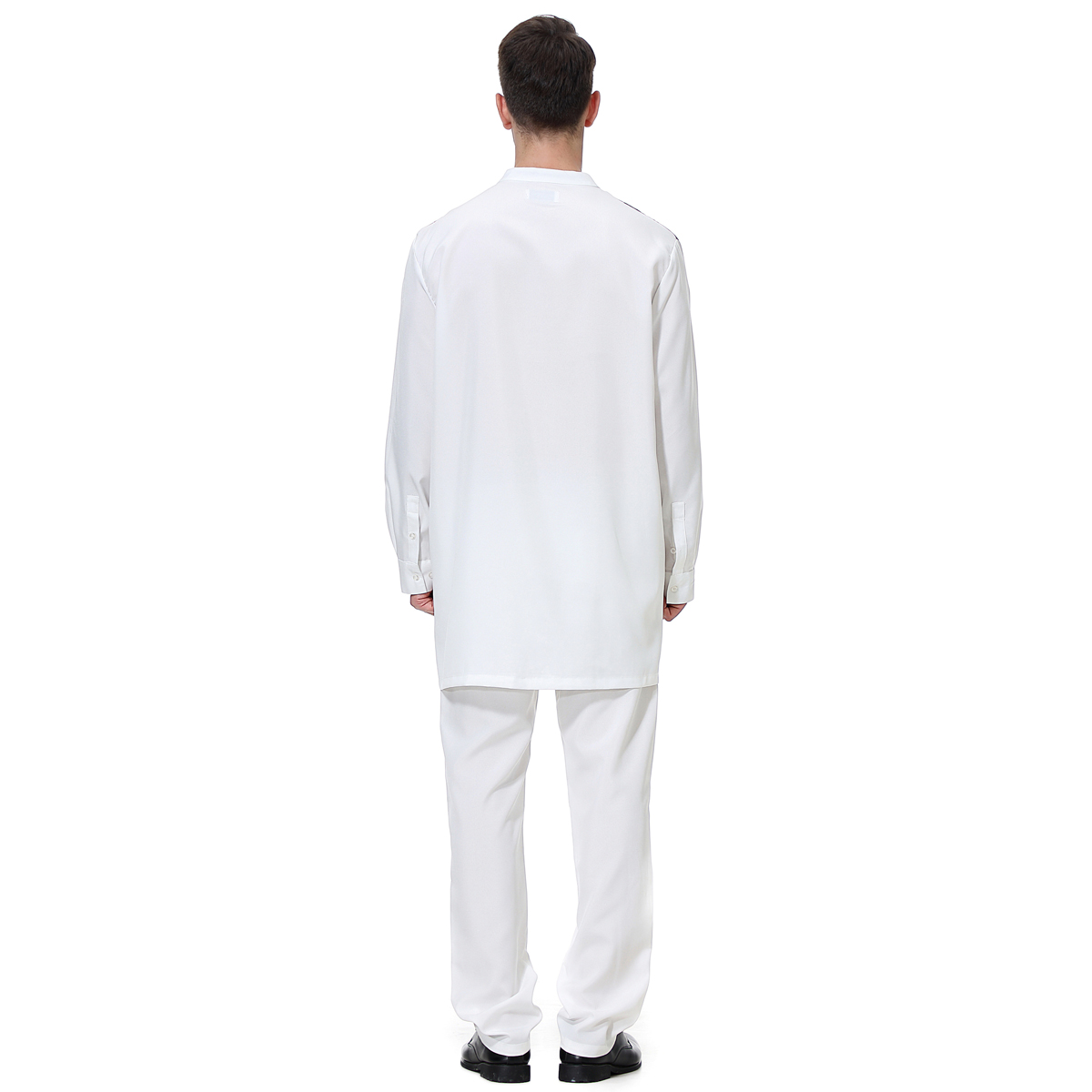 men's Islamic Muslim robe suit men's galabia coordinates Muslim Arab men's two-piece suit(YMD TH813)