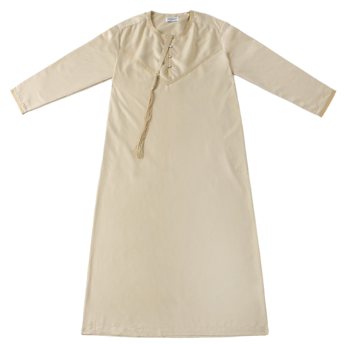 men's Islamic long shirt Muslim robe Middle East men's galabia Muslim Arab men's gown(YMD TH816)