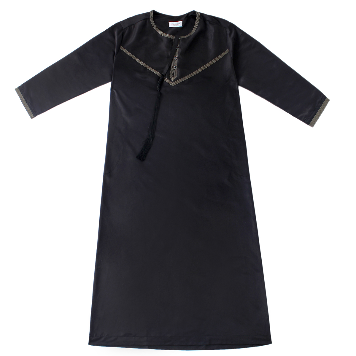 men's Islamic long shirt Muslim robe Middle East men's galabia Muslim Arab men's gown(YMD TH816)