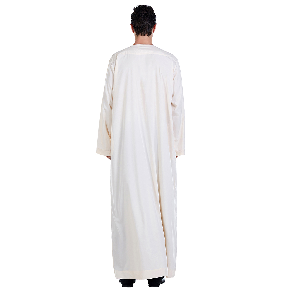 men's Islamic long shirt Muslim robe Middle East men's galabia Muslim Arab men's gown(YMD TH817)