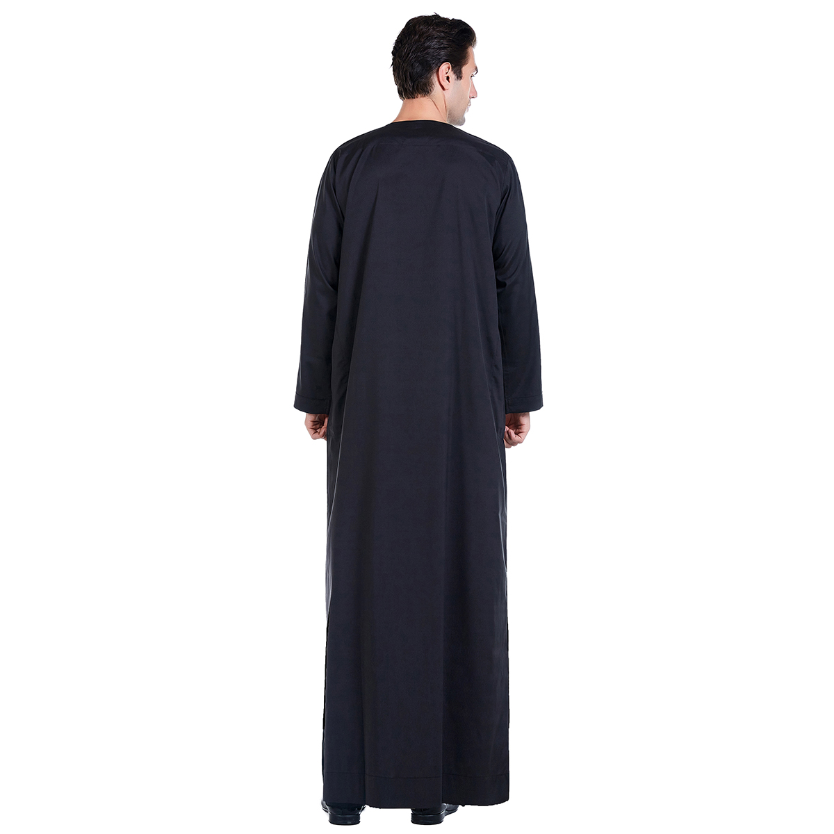 men's Islamic long shirt Muslim robe Middle East men's galabia Muslim Arab men's gown(YMD TH817)