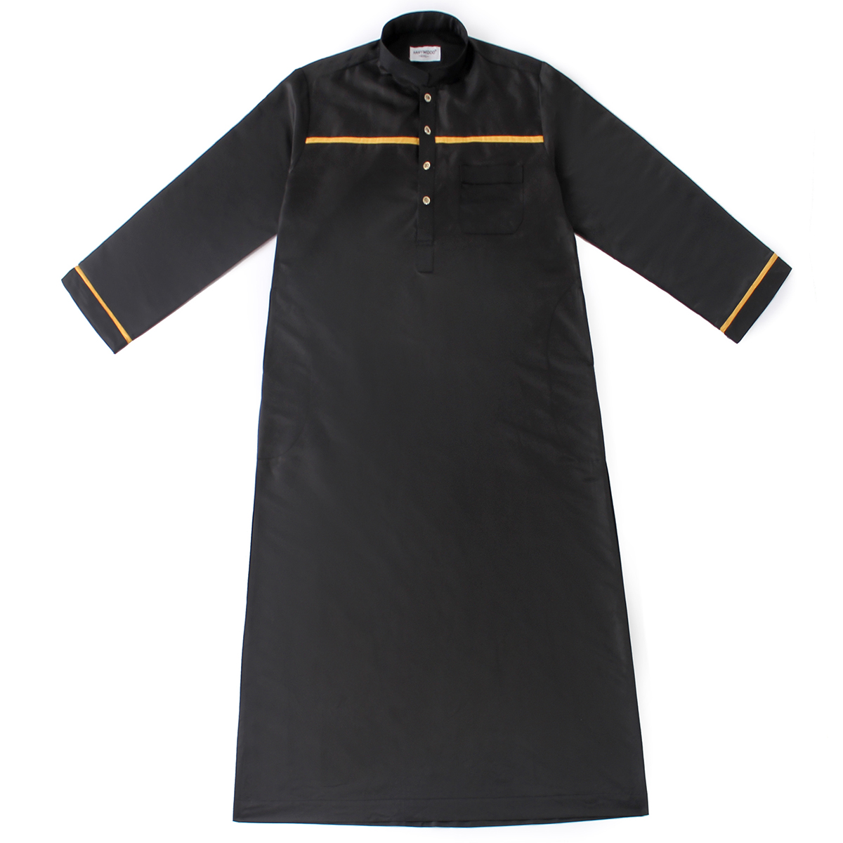 men's Islamic long shirt Muslim robe Middle East men's galabia Muslim Arab men's gown(YMD TH818)