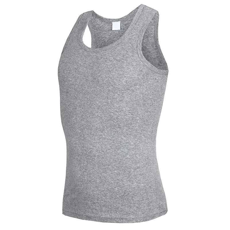 Special Price 2 pieces vest men cotton summer slim sports suspenders undershirt