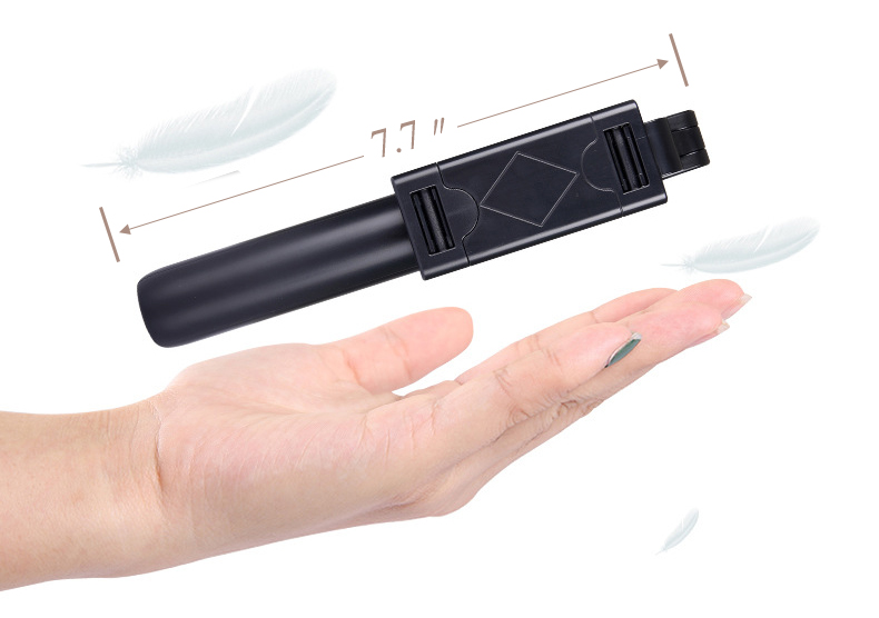 Selfie Stick Tripod Bluetooth Wireless Portable Cell Phone Tripod Stand with 27.6 Inch Extendable