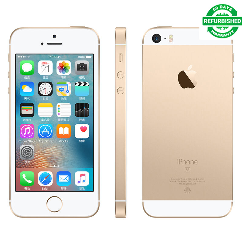 16898774 Certified Refurbished Iphone Se 128gb2gb 12 Mp2mp 4 Inch4g Network Fingerprint Unlock Gold