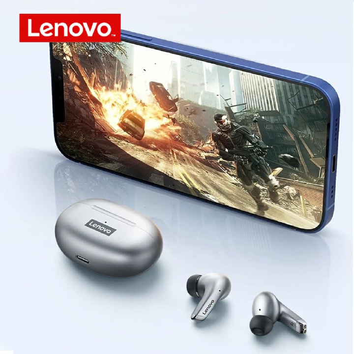 100% Original Lenovo LP5 Wireless Bluetooth 9D Stereo Earbuds HiFi Music Earphone With Mic Headphones Sports Waterproof Headset 2022 New For Android IOS Smartphone
