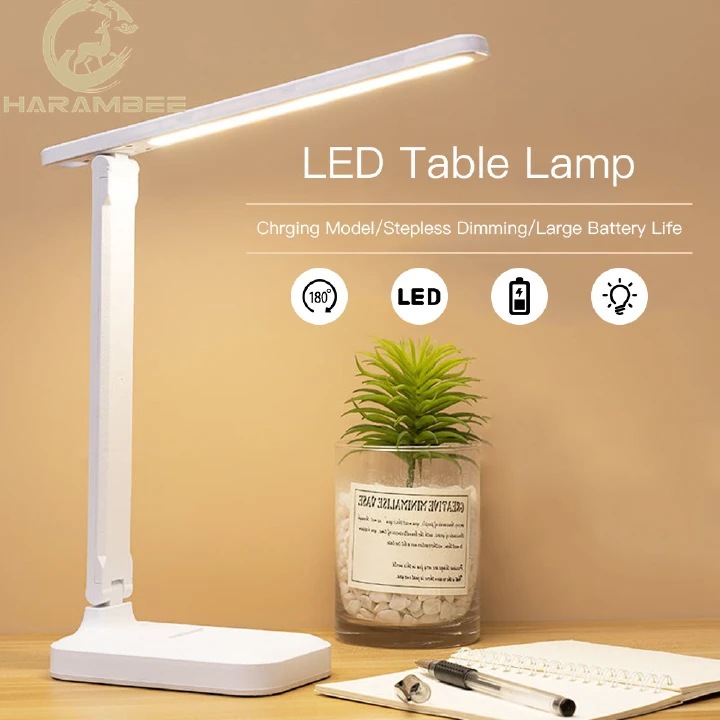 Table Lamp LED Eye ProtectionTouch Dimming Desk Student Charging Study Table Lamp Indoor Lighting
