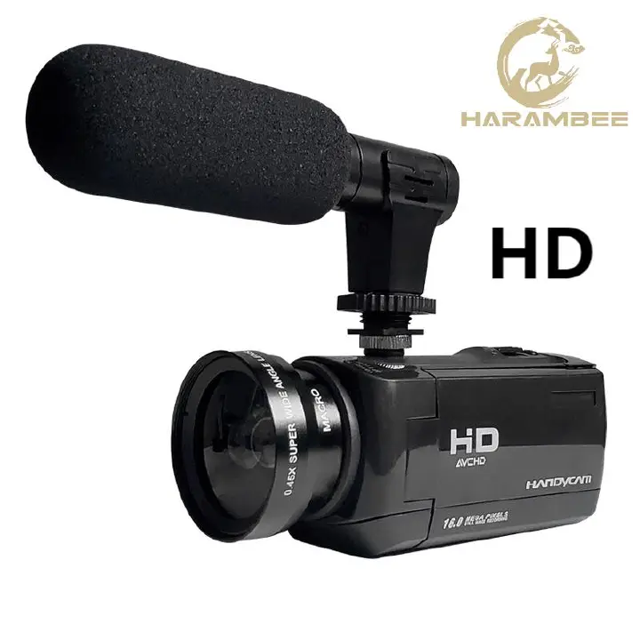 Harambee Hot Sale Dv Camera HD 16 megapixel digital video camera with microphone and DV camera Camcorder DV HD camera