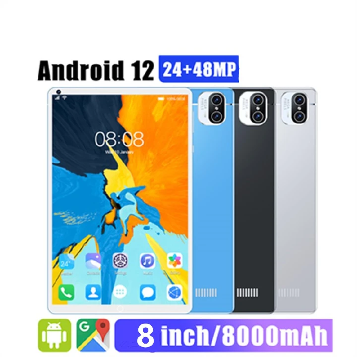 Harambee New 8 inch tablet wifi with call 2+32GB Eye Protection Screen Android 12 Fast Processor MT6762