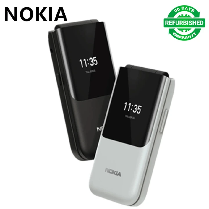 Refurbished NOKIA  2720 GSM 2G Non-Smart Dual SIM Flip Phone Dual SIM Dual Mode