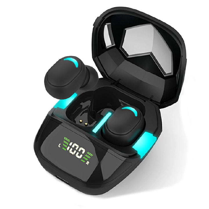Wireless Bluetooth 5.1 Headset G7S Game TWS Real Earphone Radio Competition Low Delay In-ear Driver Headphones Earbuds PK G6S