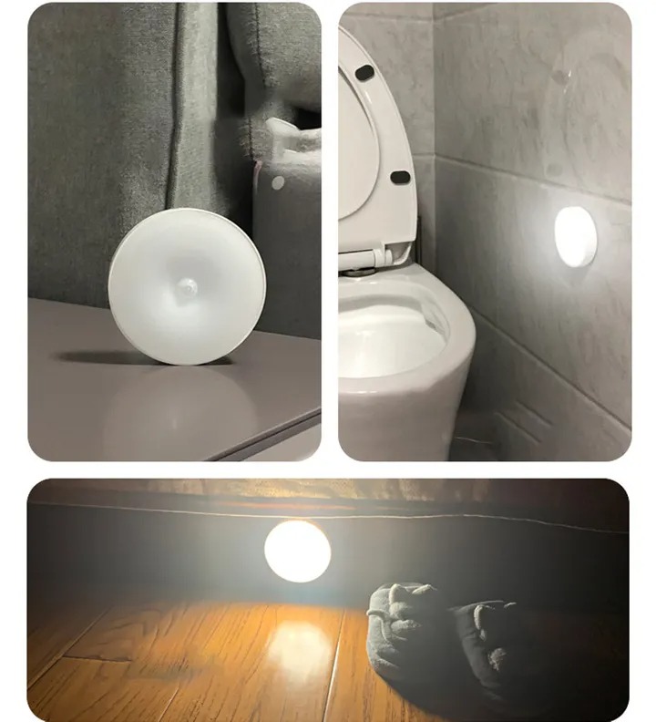 Night Lights Bedroom Decor Motion Sensor Night Lamp USB Charging Bedroom Decoration LED Night Light